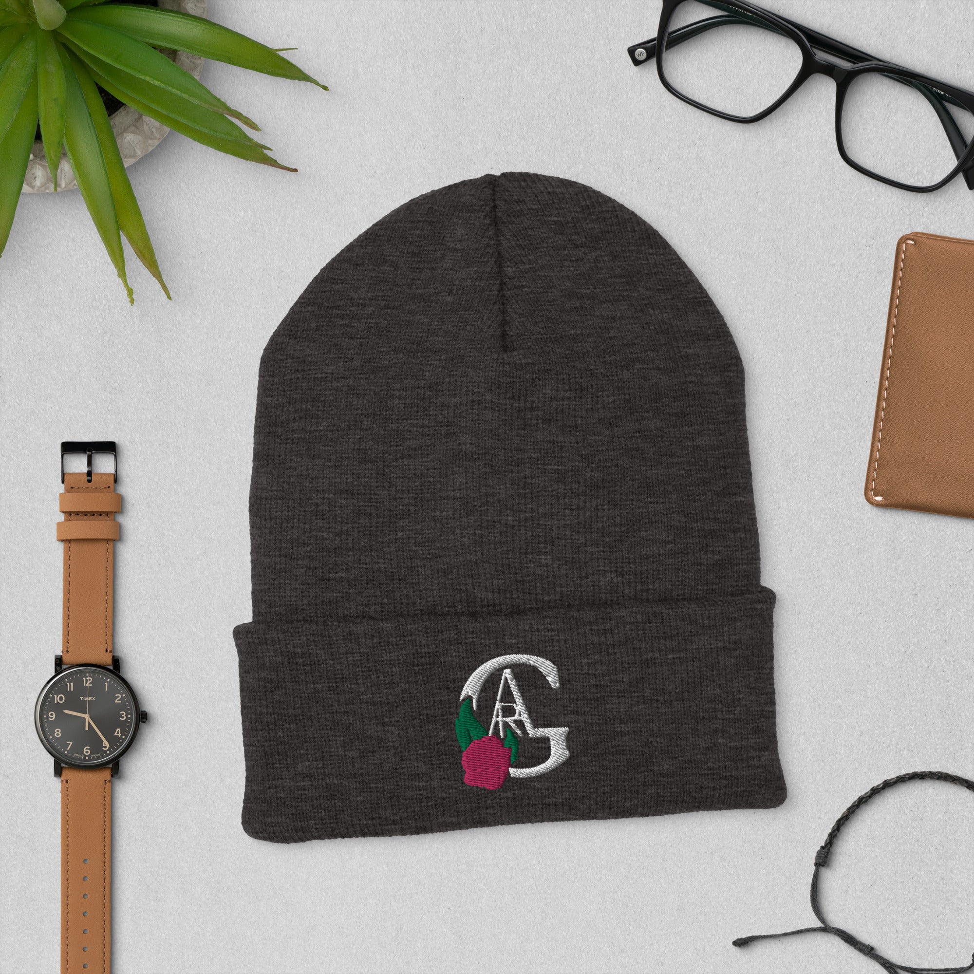Anonimuss Rose - Cuffed Beanie