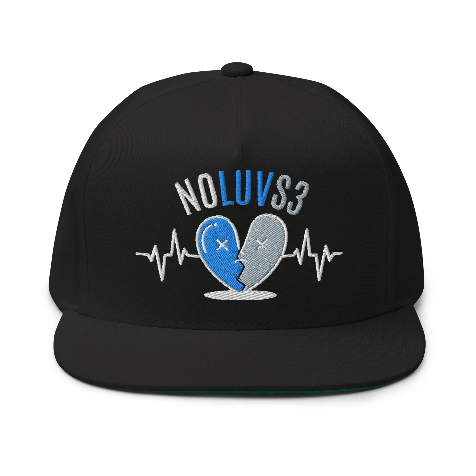 Noluvs3 - Flat Bill Cap