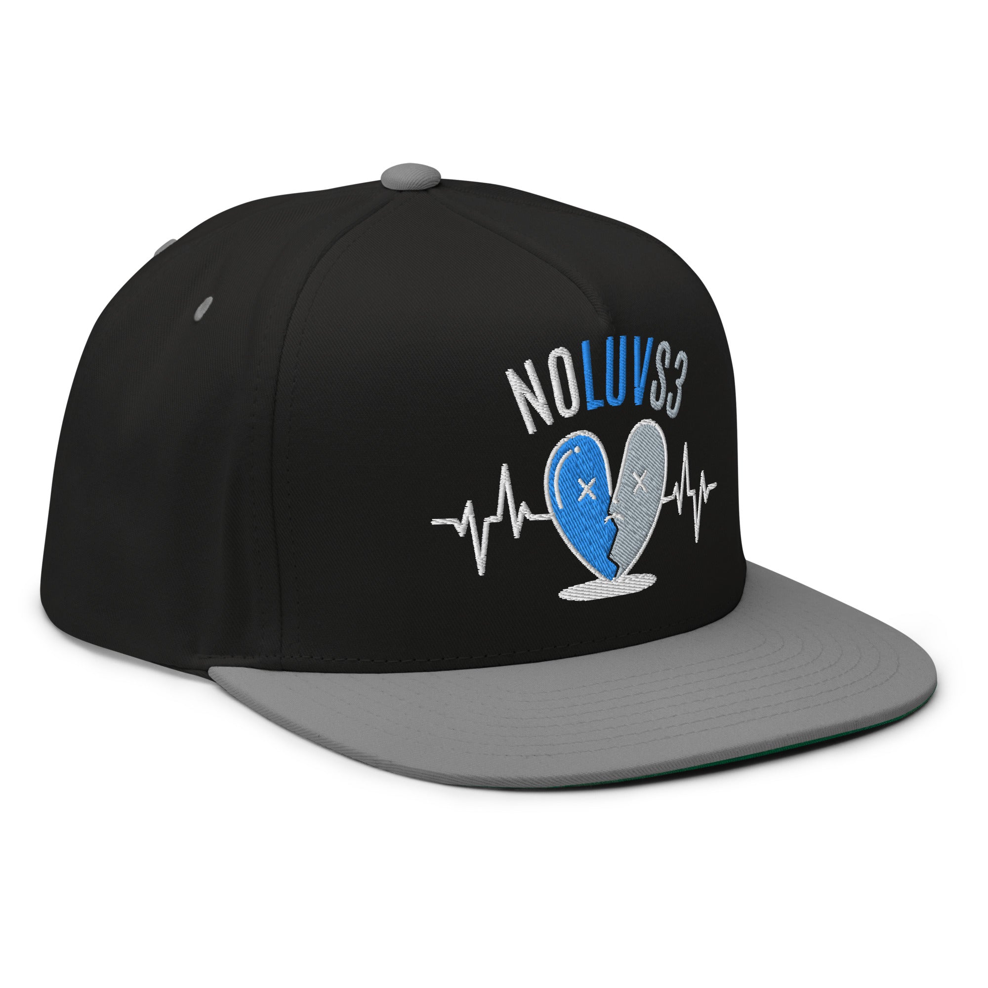 Noluvs3 - Flat Bill Cap