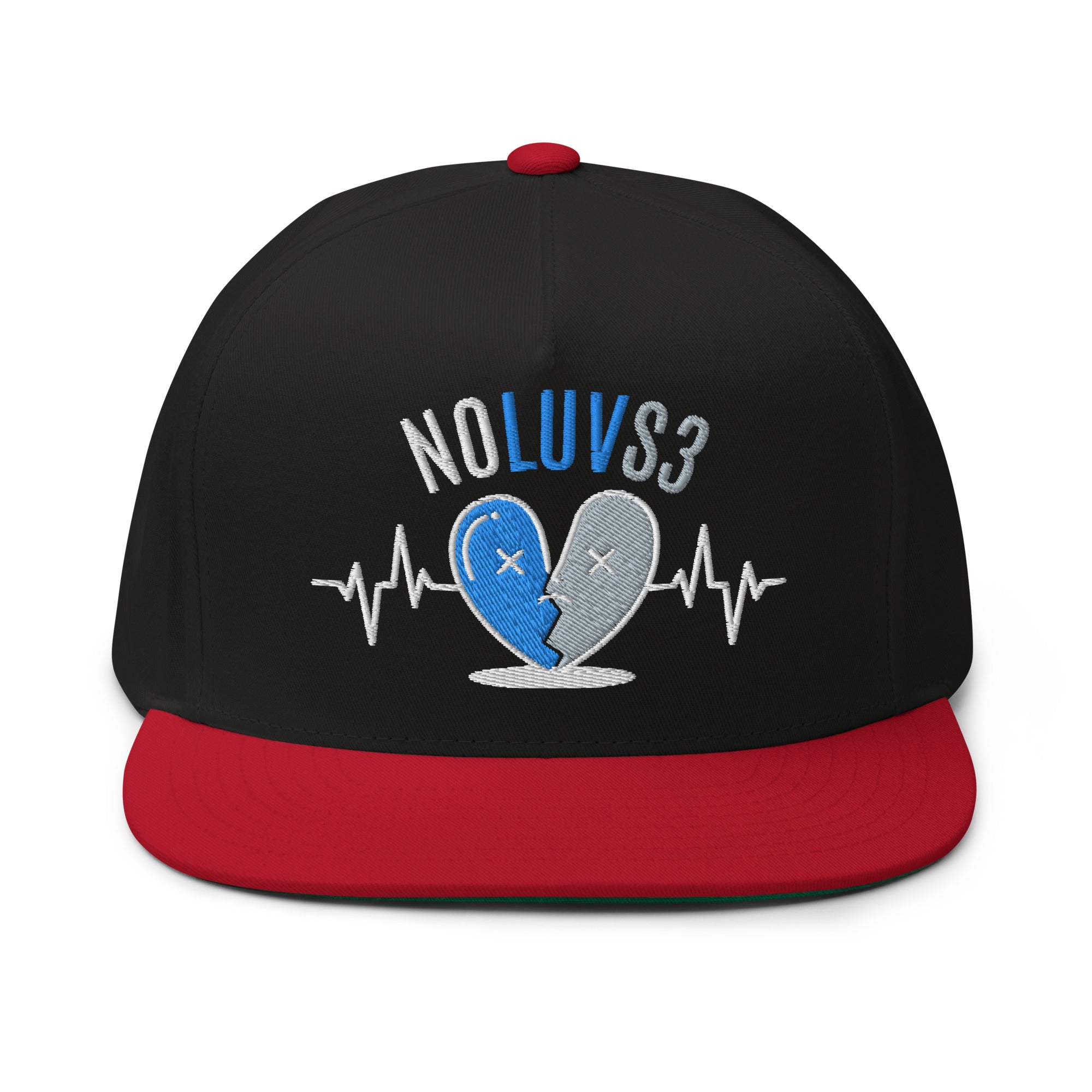 Noluvs3 - Flat Bill Cap