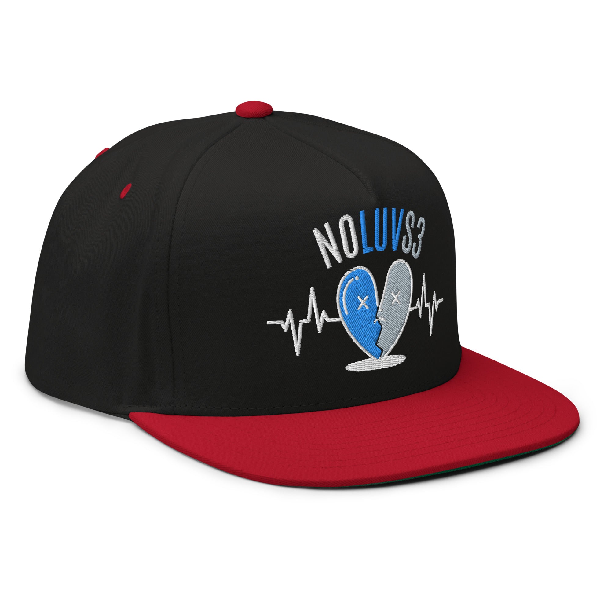 Noluvs3 - Flat Bill Cap