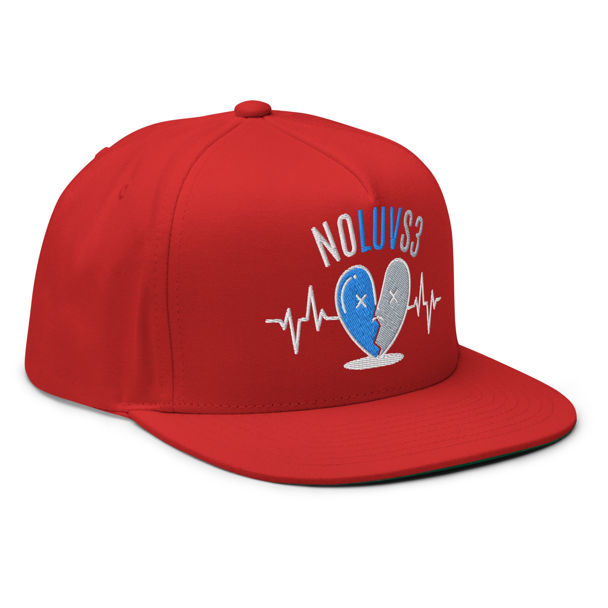 Noluvs3 - Flat Bill Cap