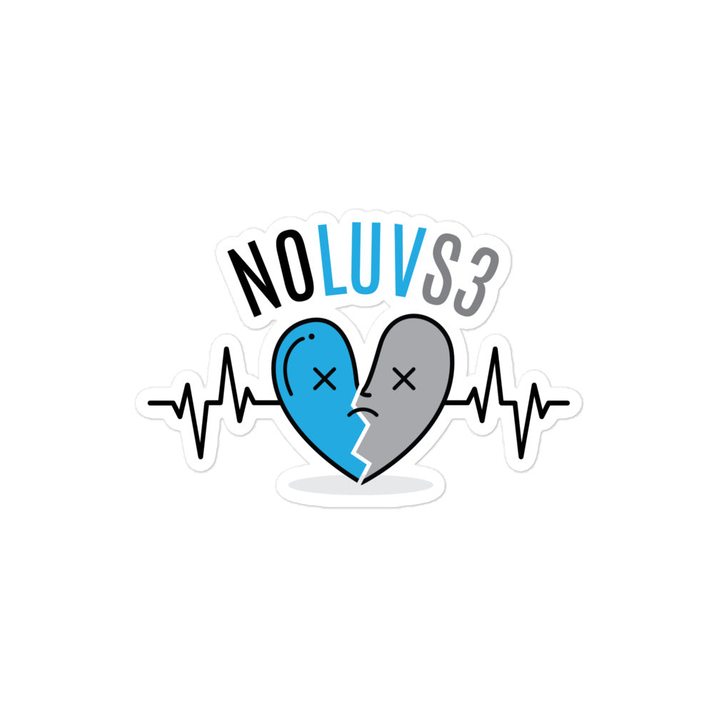 Noluvs3 - Bubble-free stickers