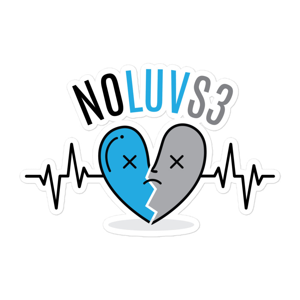 Noluvs3 - Bubble-free stickers