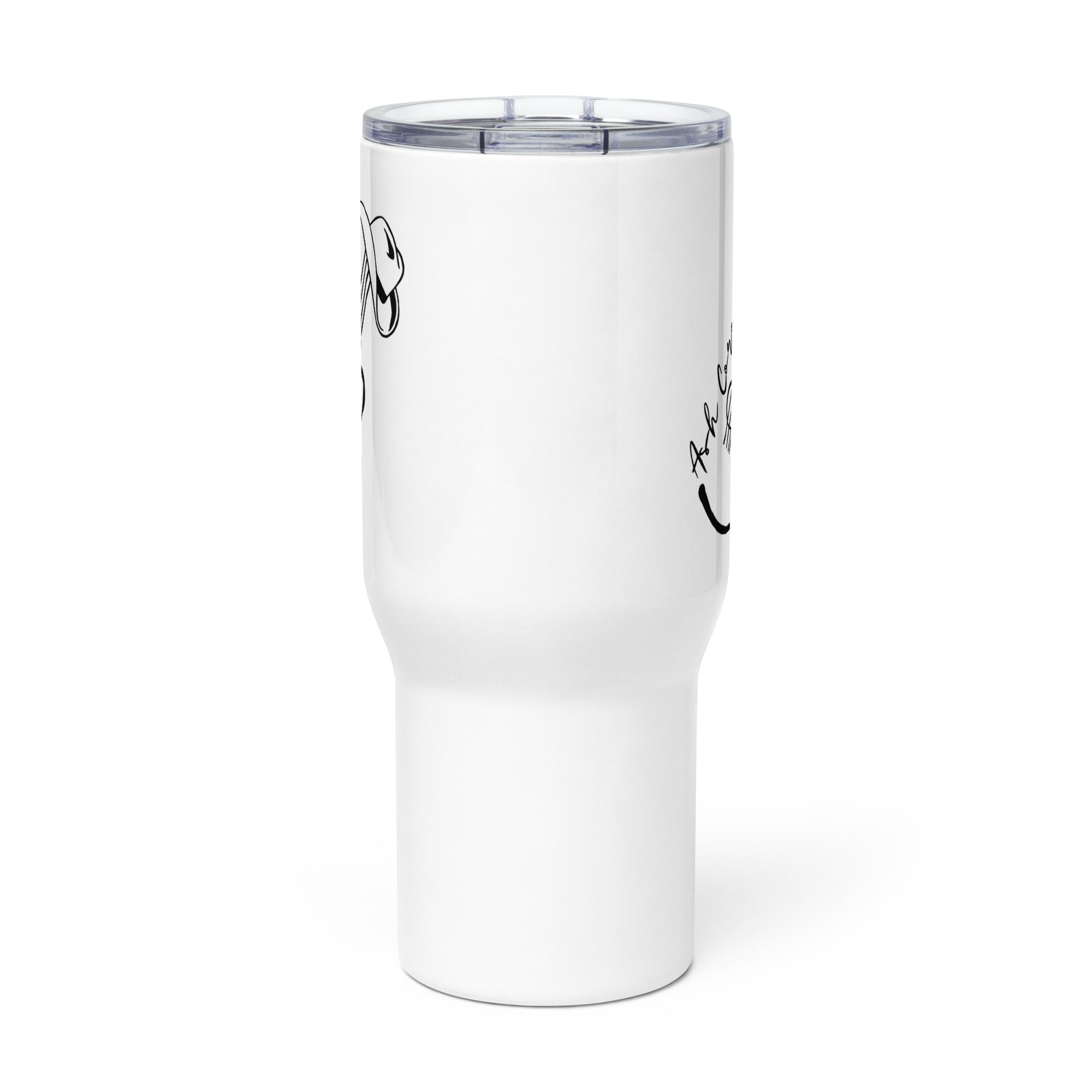 Ash Coronado - Travel mug with a handle