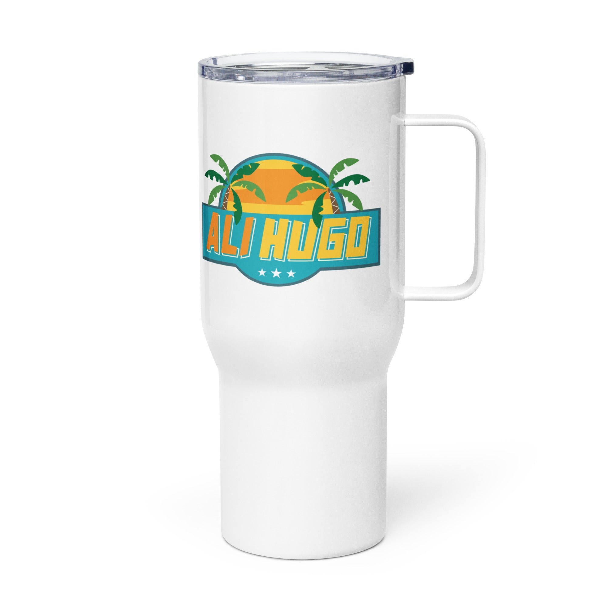 Ali Hugo - Travel mug with a handle