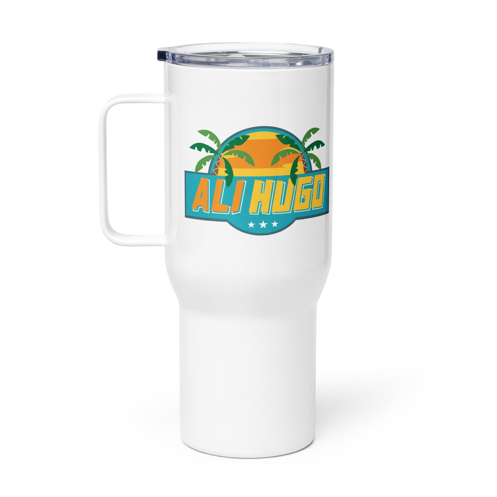 Ali Hugo - Travel mug with a handle