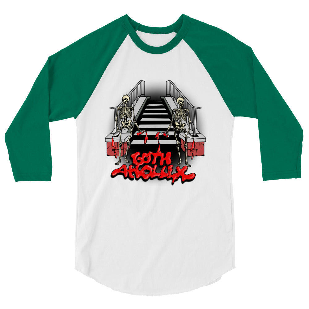 OsoGothAhollix - 3/4 sleeve raglan shirt