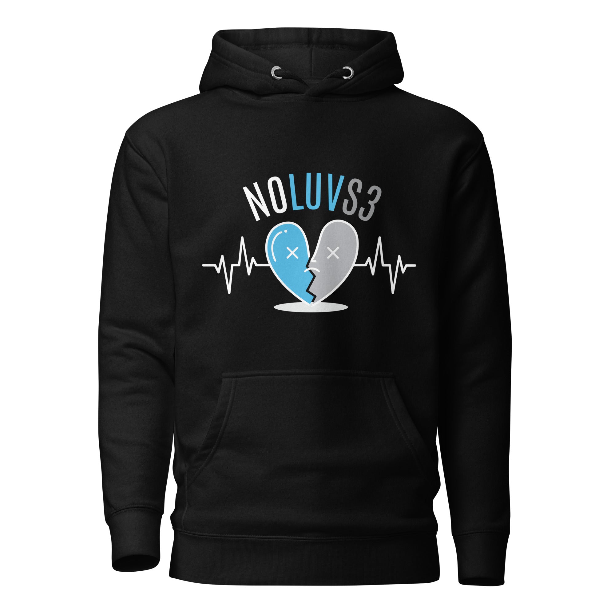 Noluvs3 - Hoodie