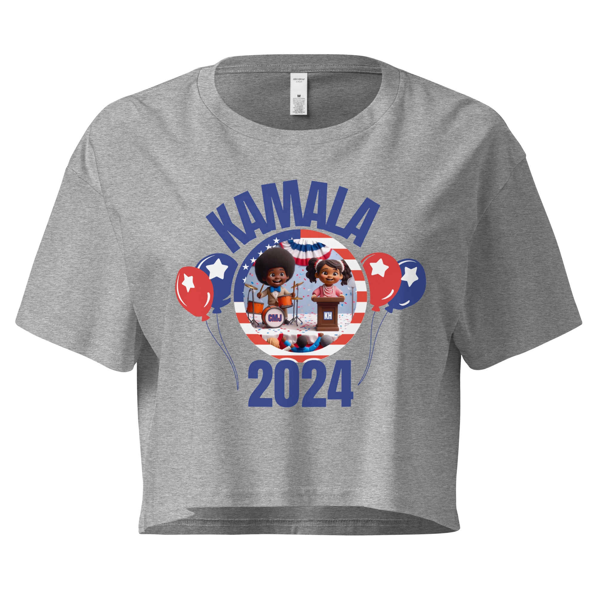 ChopMaster J - "A Girl Named Kamala" - Women’s crop top