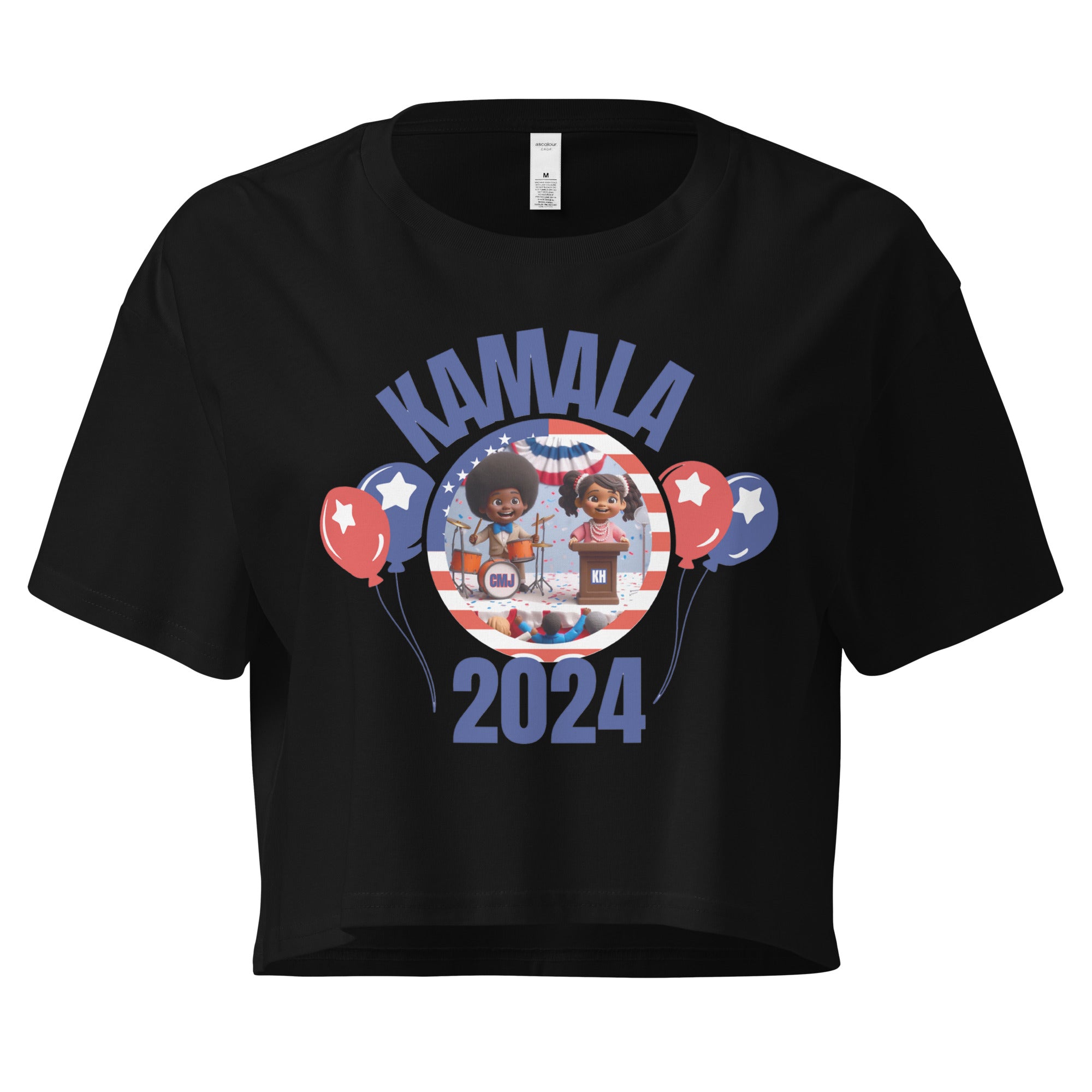 ChopMaster J - "A Girl Named Kamala" - Women’s crop top