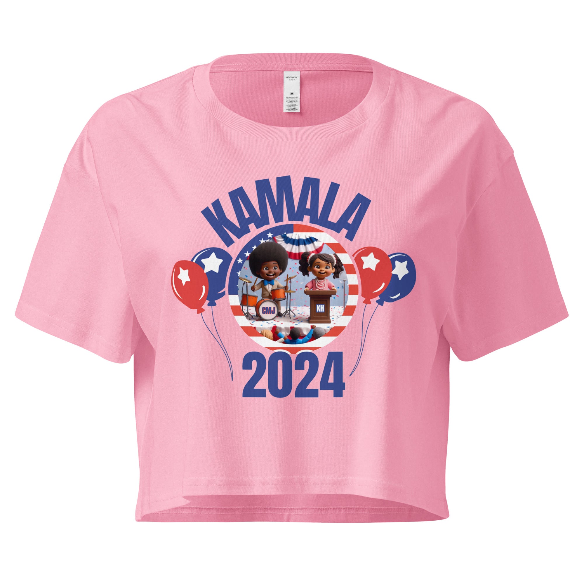 ChopMaster J - "A Girl Named Kamala" - Women’s crop top