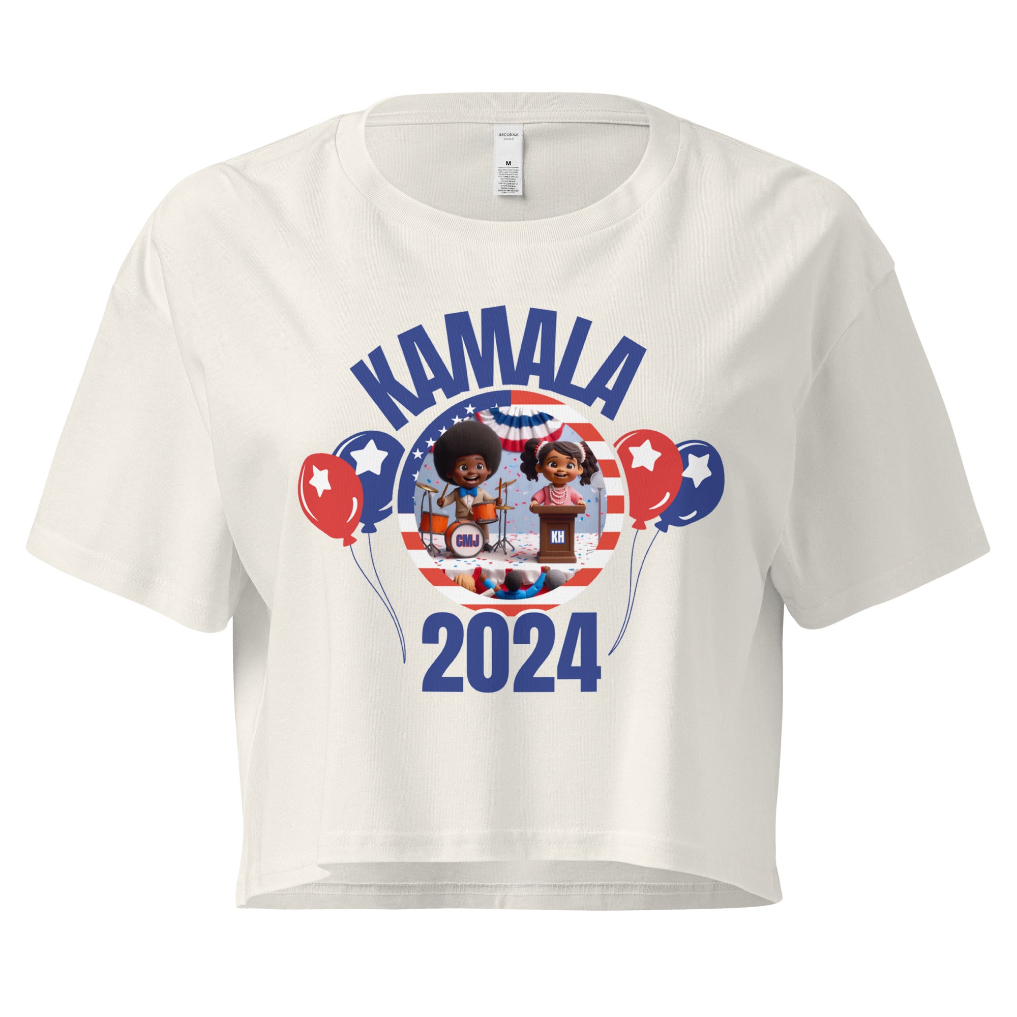 ChopMaster J - "A Girl Named Kamala" - Women’s crop top