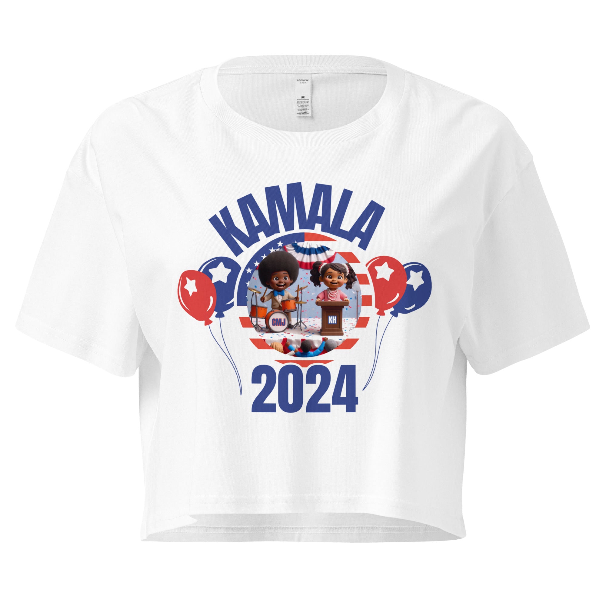 ChopMaster J - "A Girl Named Kamala" - Women’s crop top