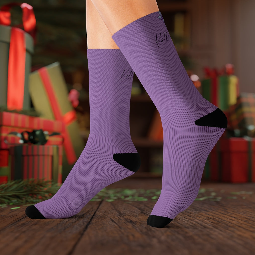 Kellie-Anne - Purple Socks