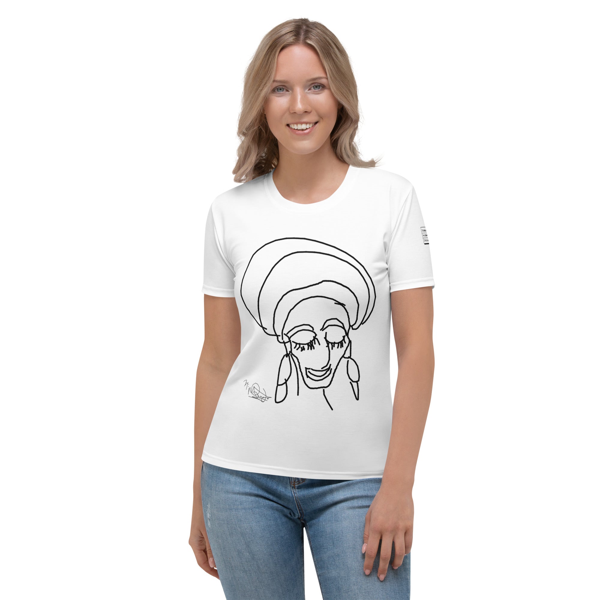 Maxi Priest - Limited Edition Art "African Woman" - Women's T-shirt