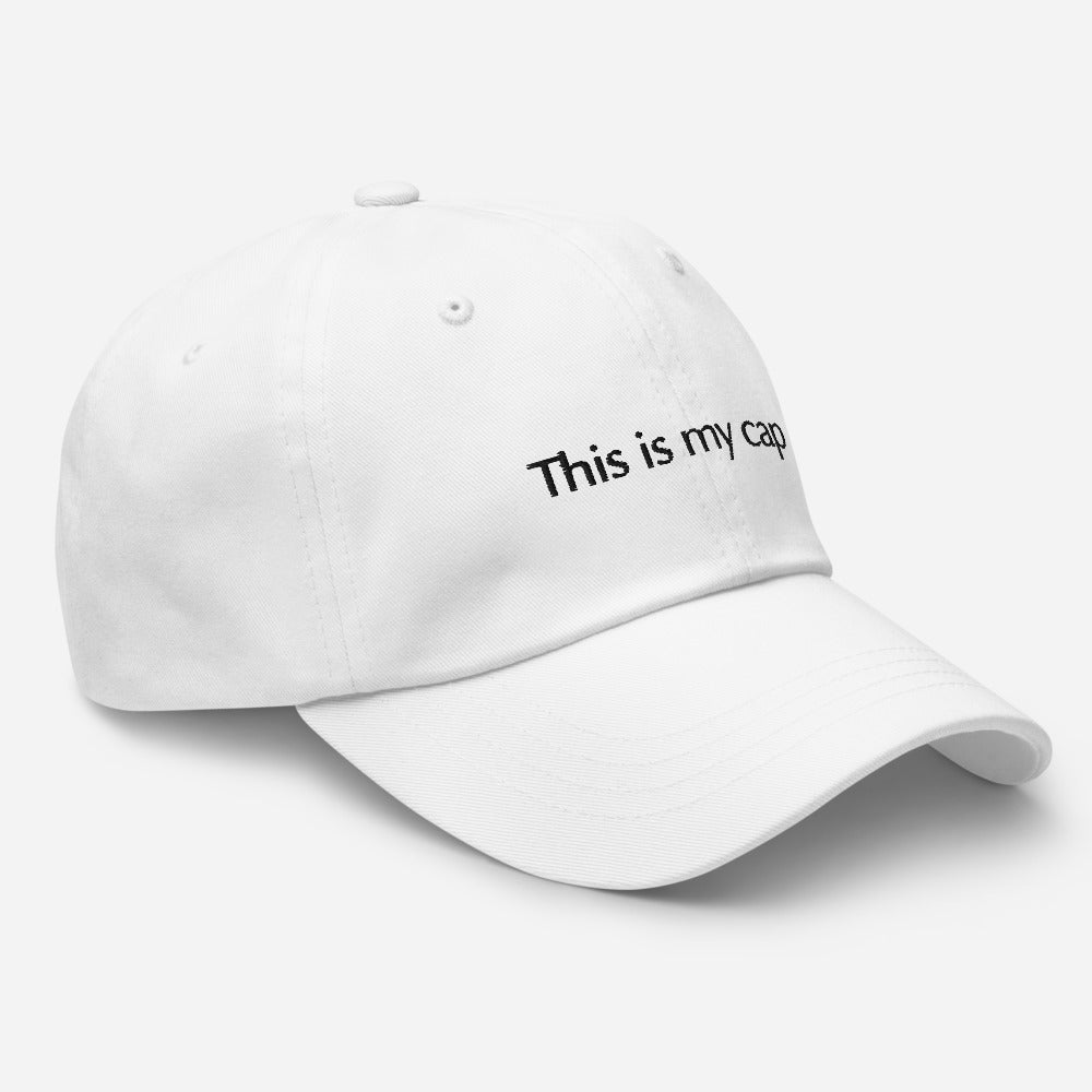 Will Gittens - "Zodiac - This is my cap" - Dad Hat (black embroidered)