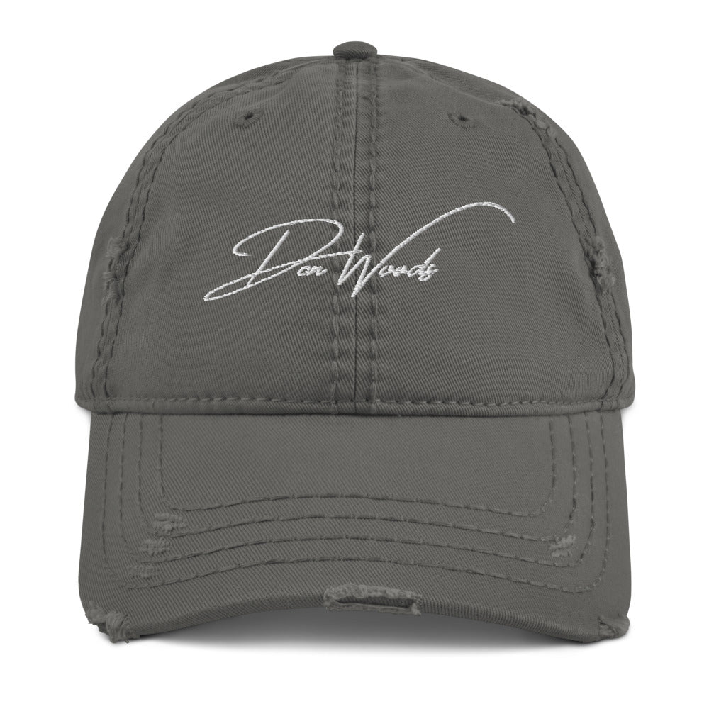 Don Woods - "Signature" - Distressed Dad Hat