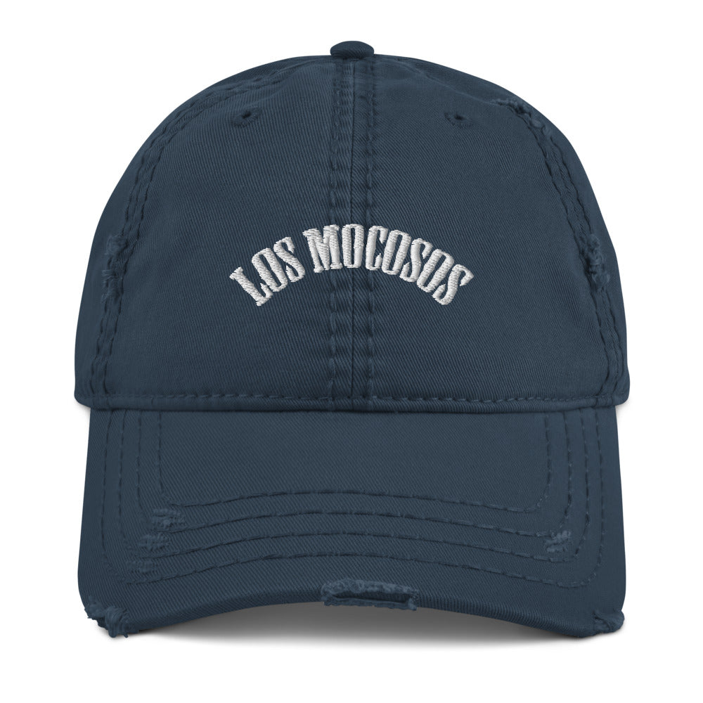 HipSpanic - "Los Mocosos" - Distressed Dad Hat