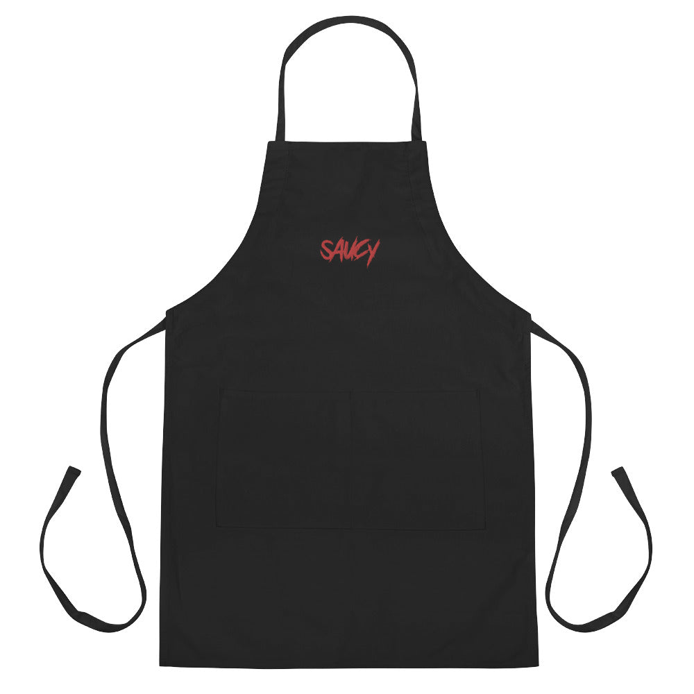 Its64boy - "Saucy" - Embroidered Apron