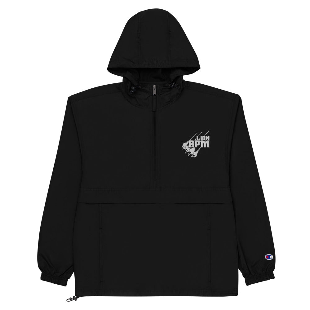 Lion BPM - Embroidered Champion Packable Jacket