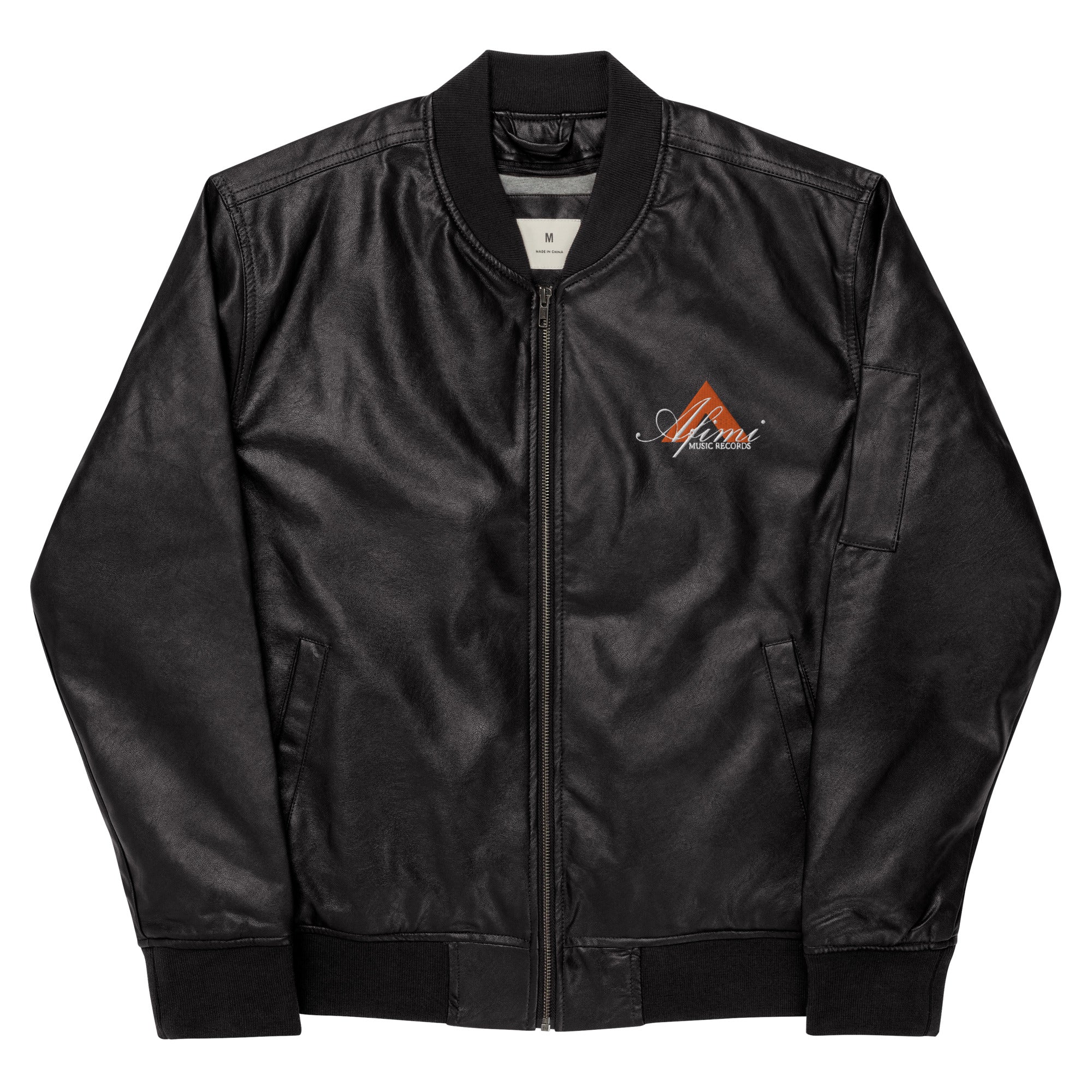 Kali Ranks - Leather Bomber Jacket
