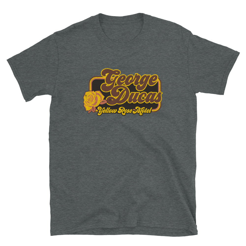 George Ducas - "Yellow Rose Motel" - Short-Sleeve Unisex T-Shirt
