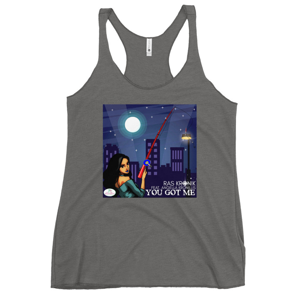 Ras Kronik - "You Got Me" - Women's Racerback Tank
