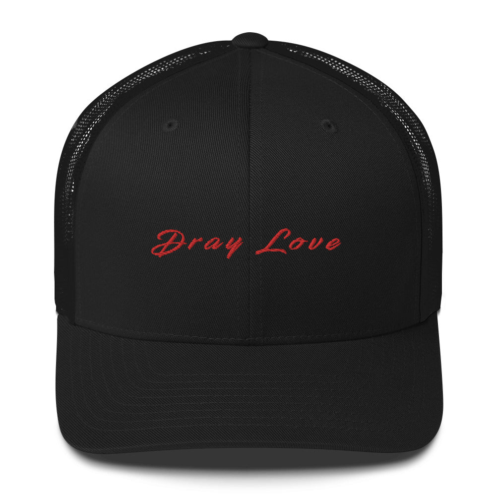 Dray Love - Trucker Cap (red embroidered)