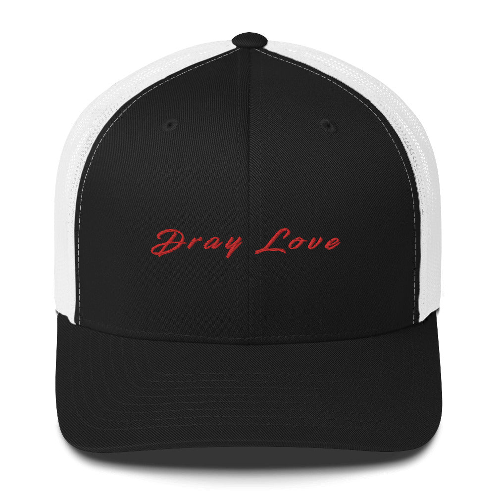 Dray Love - Trucker Cap (red embroidered)