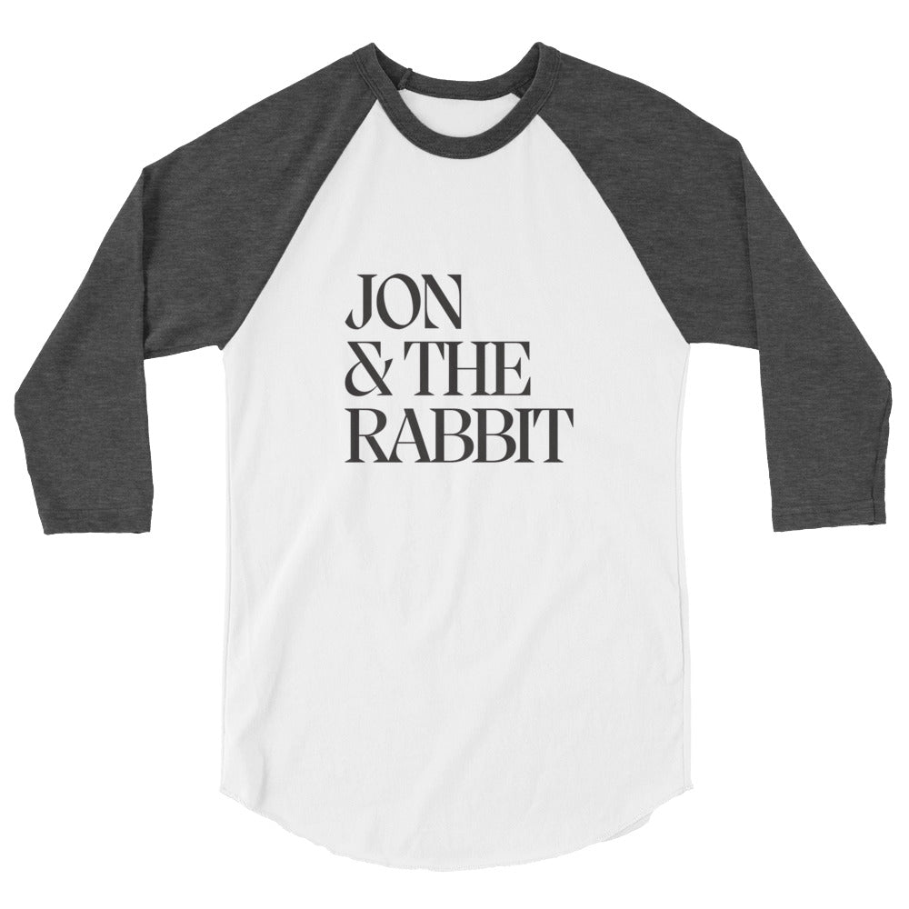 Jon & The Rabbit - 3/4 sleeve raglan shirt