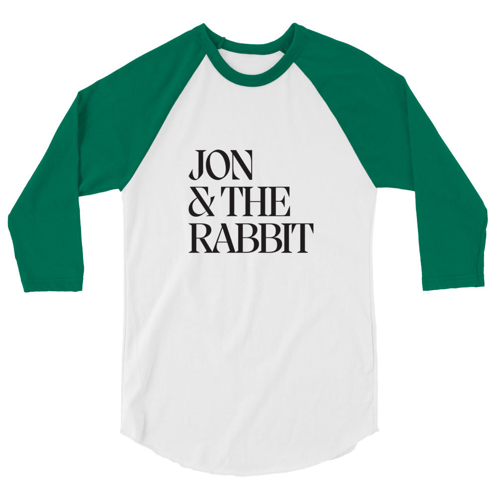 Jon & The Rabbit - 3/4 sleeve raglan shirt