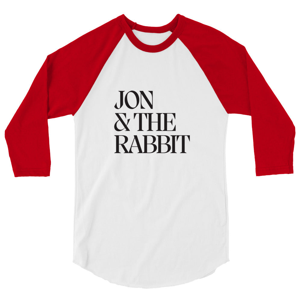 Jon & The Rabbit - 3/4 sleeve raglan shirt