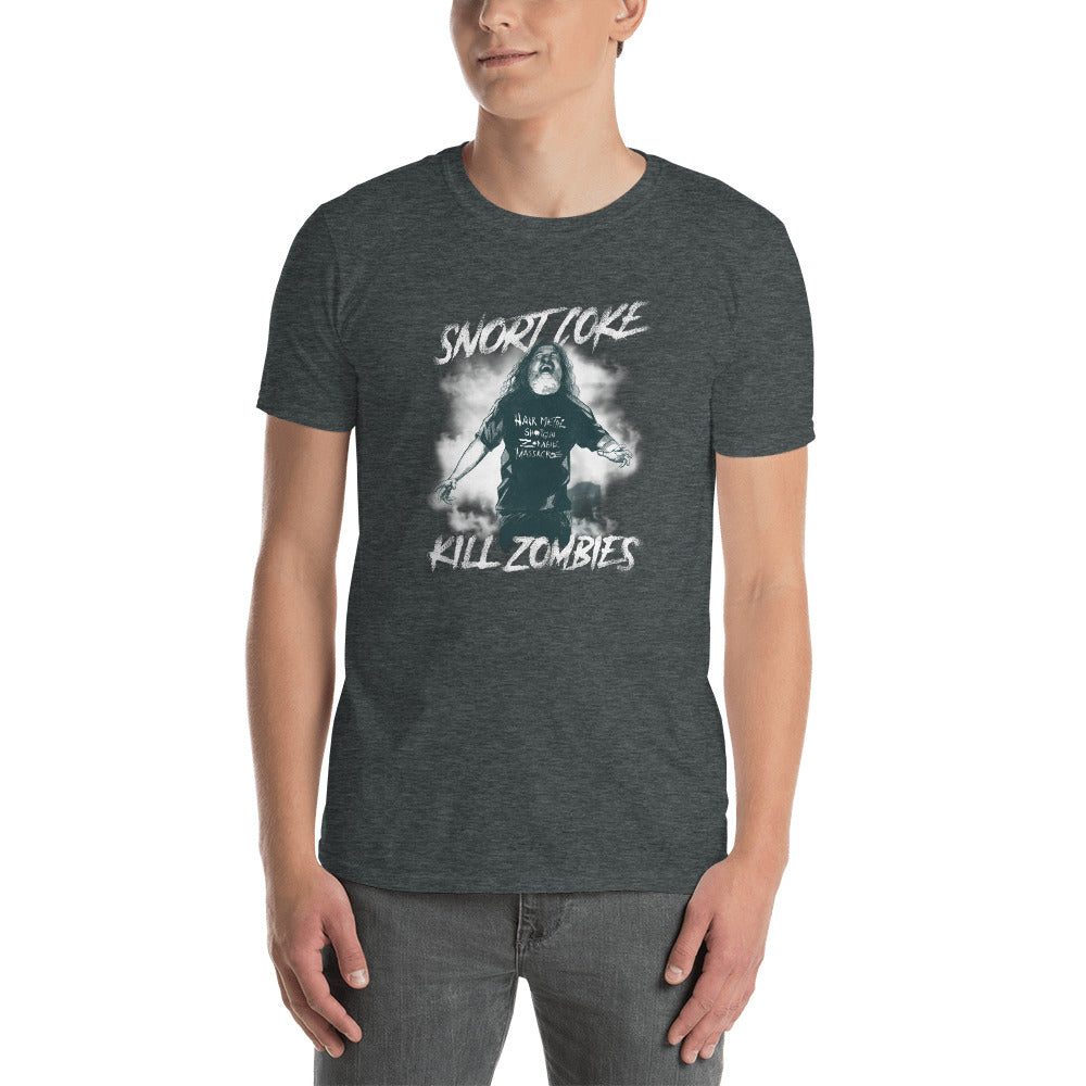 Hairmetal Shotgun - "Zombie Massacre" - Short-Sleeve Unisex T-Shirt