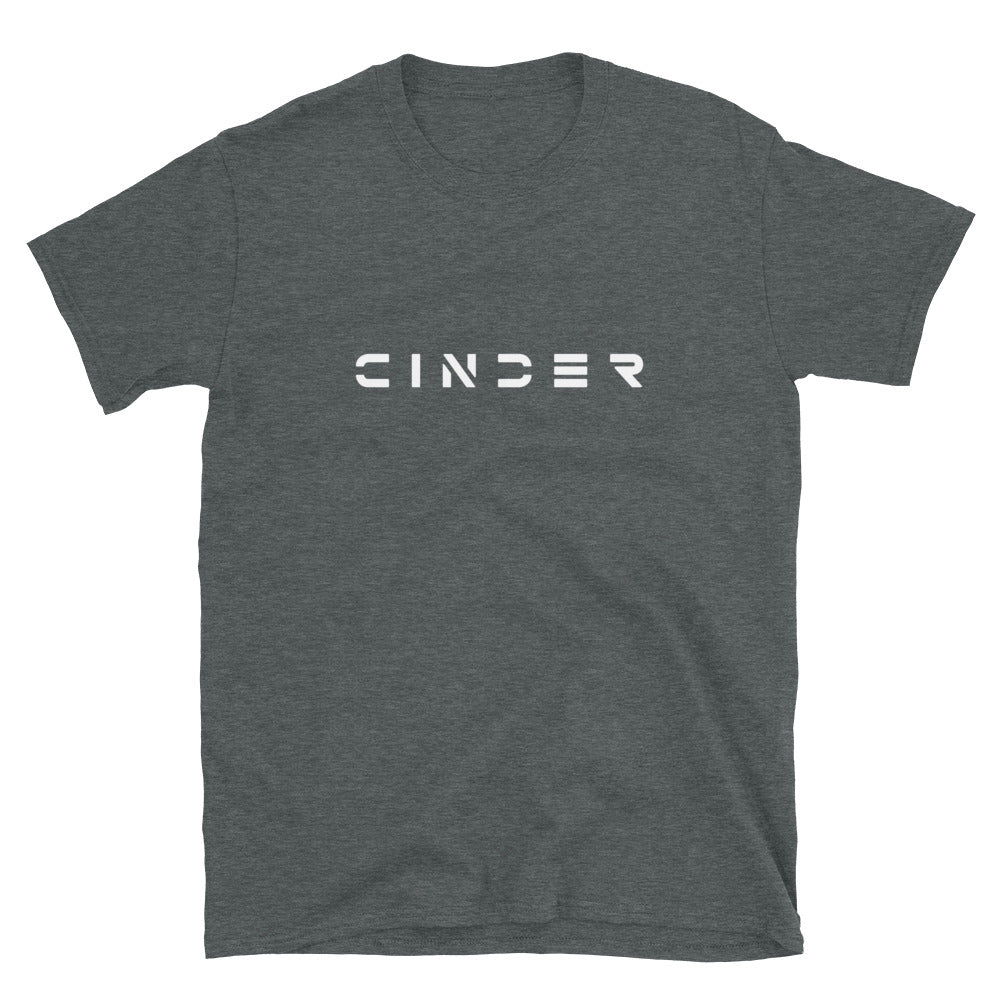 Cinder - Logo Short-Sleeve Unisex T-Shirt