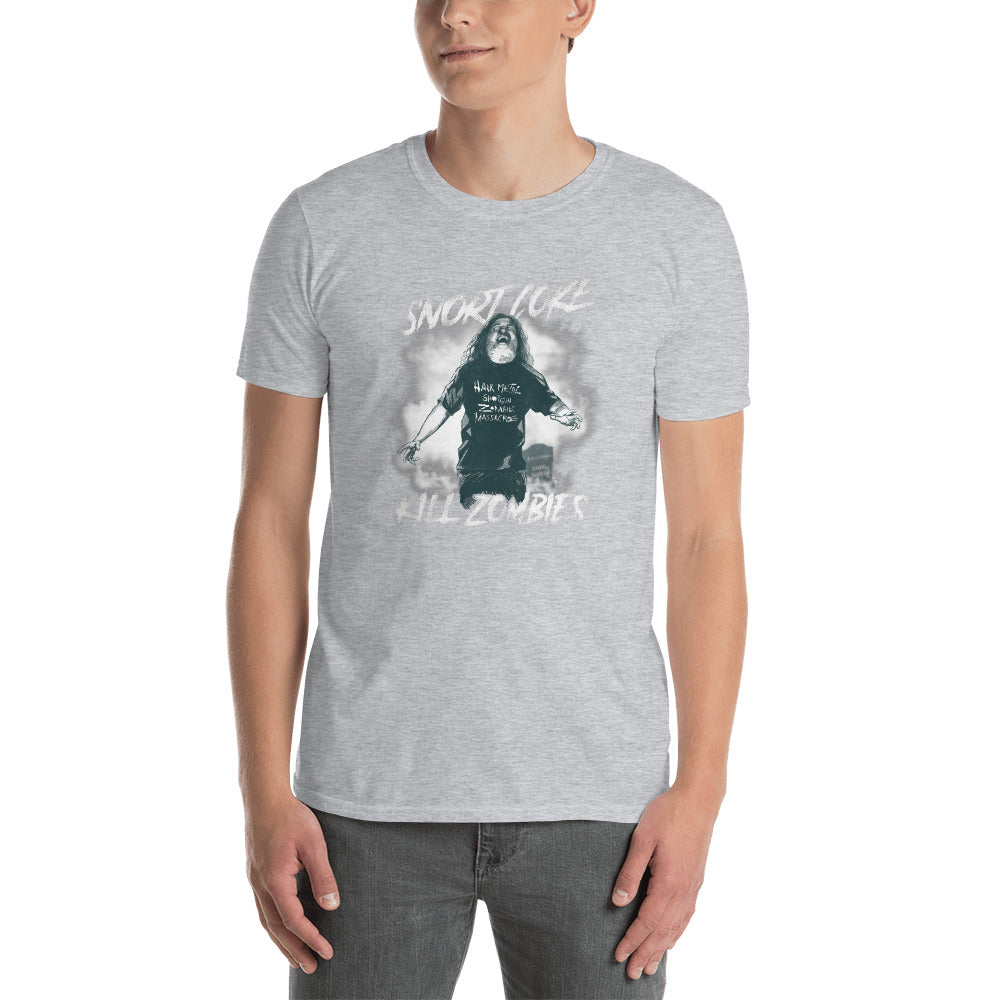 Hairmetal Shotgun - "Zombie Massacre" - Short-Sleeve Unisex T-Shirt