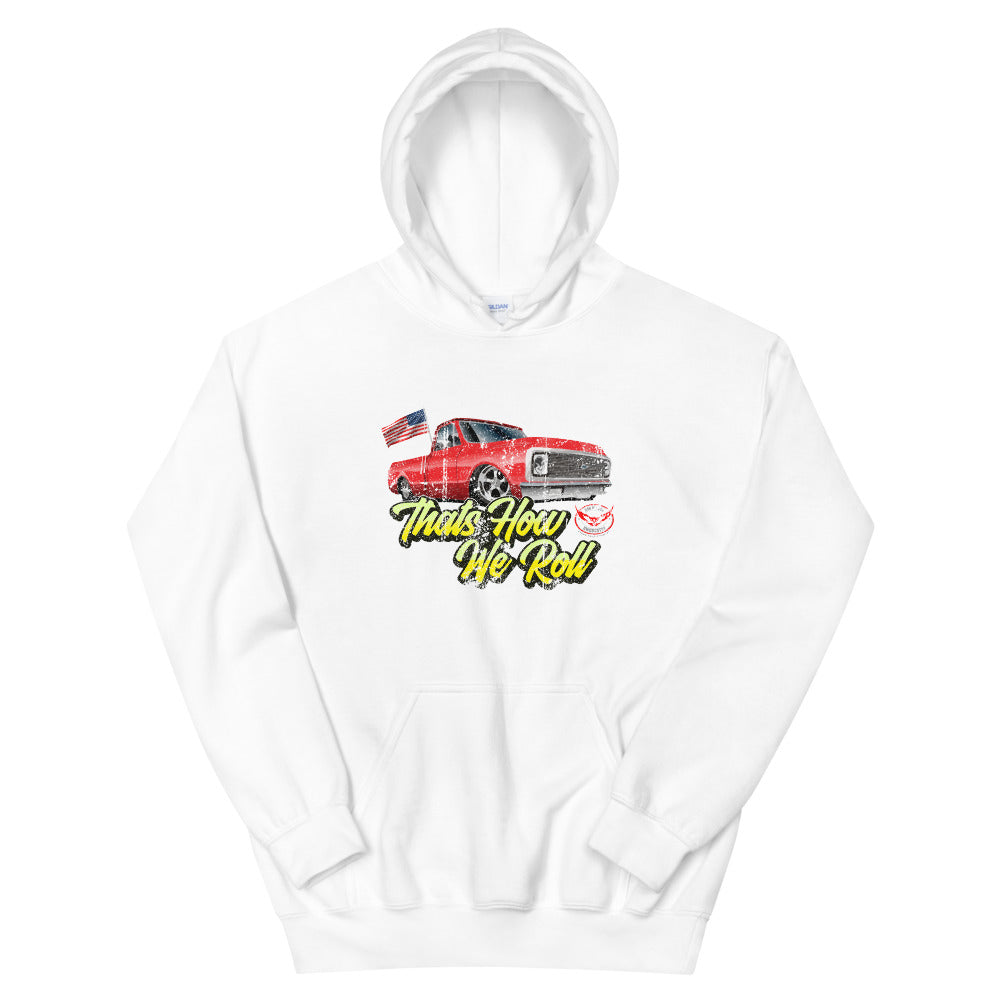 Don Woods - "That's How We Roll Red Truck" - Unisex Hoodie