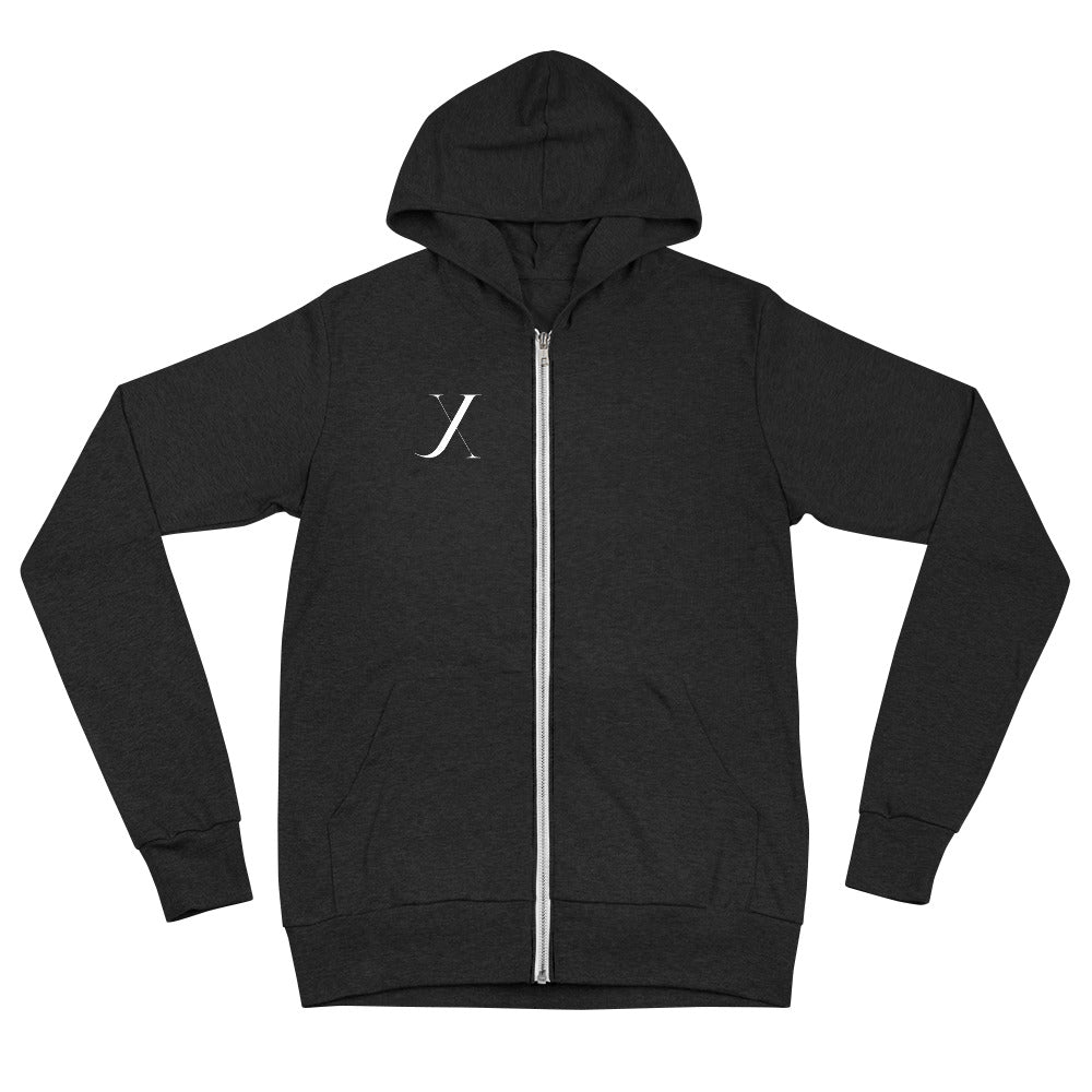 Xavier Joseph - Double Logo - Unisex zip hoodie