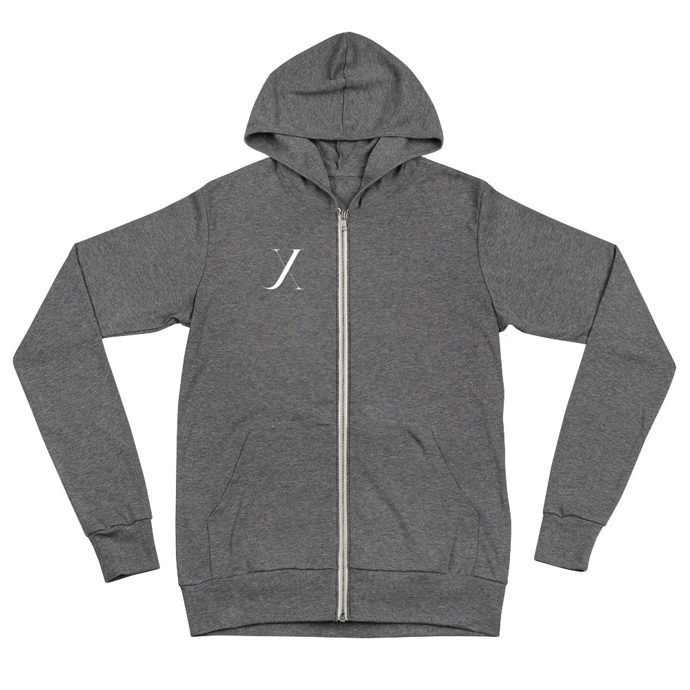 Xavier Joseph - Double Logo - Unisex zip hoodie