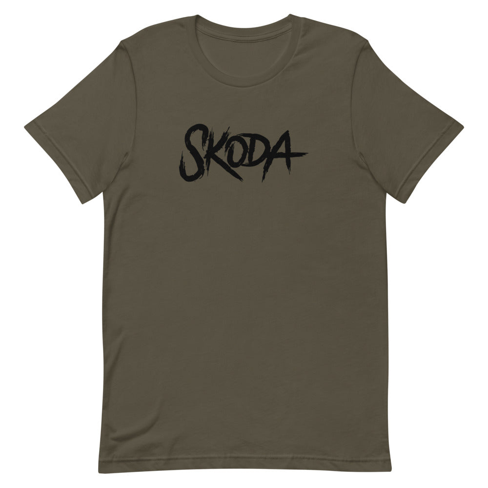 Skoda - Black Logo Short-Sleeve Unisex T-Shirt