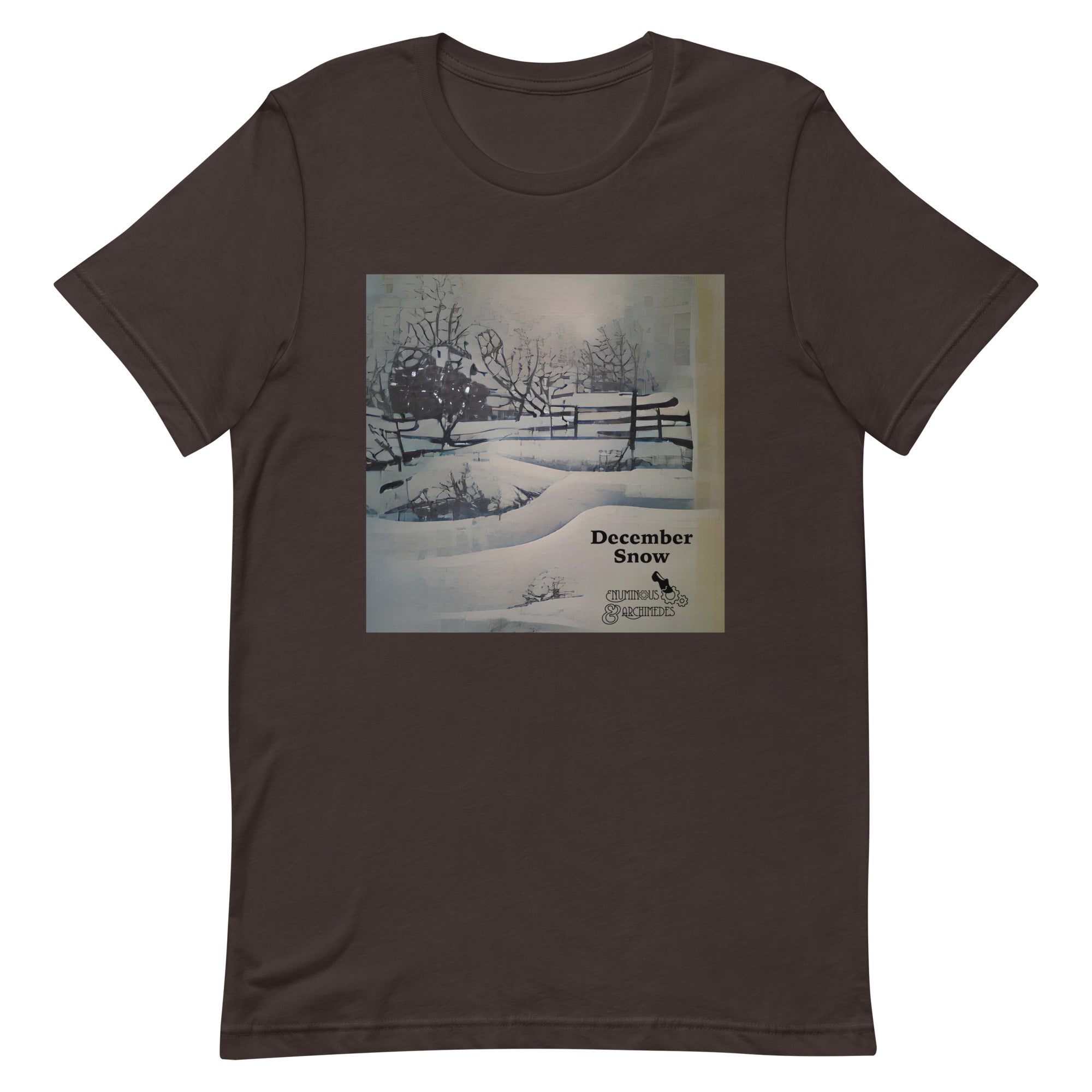 eNuminous & Archimedes - "December Snow" - Unisex t-shirt