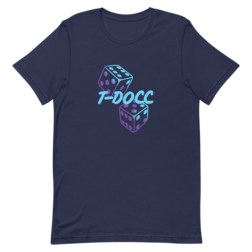 T-DOCC - "Dice Gradient" - Short-Sleeve Unisex T-Shirt