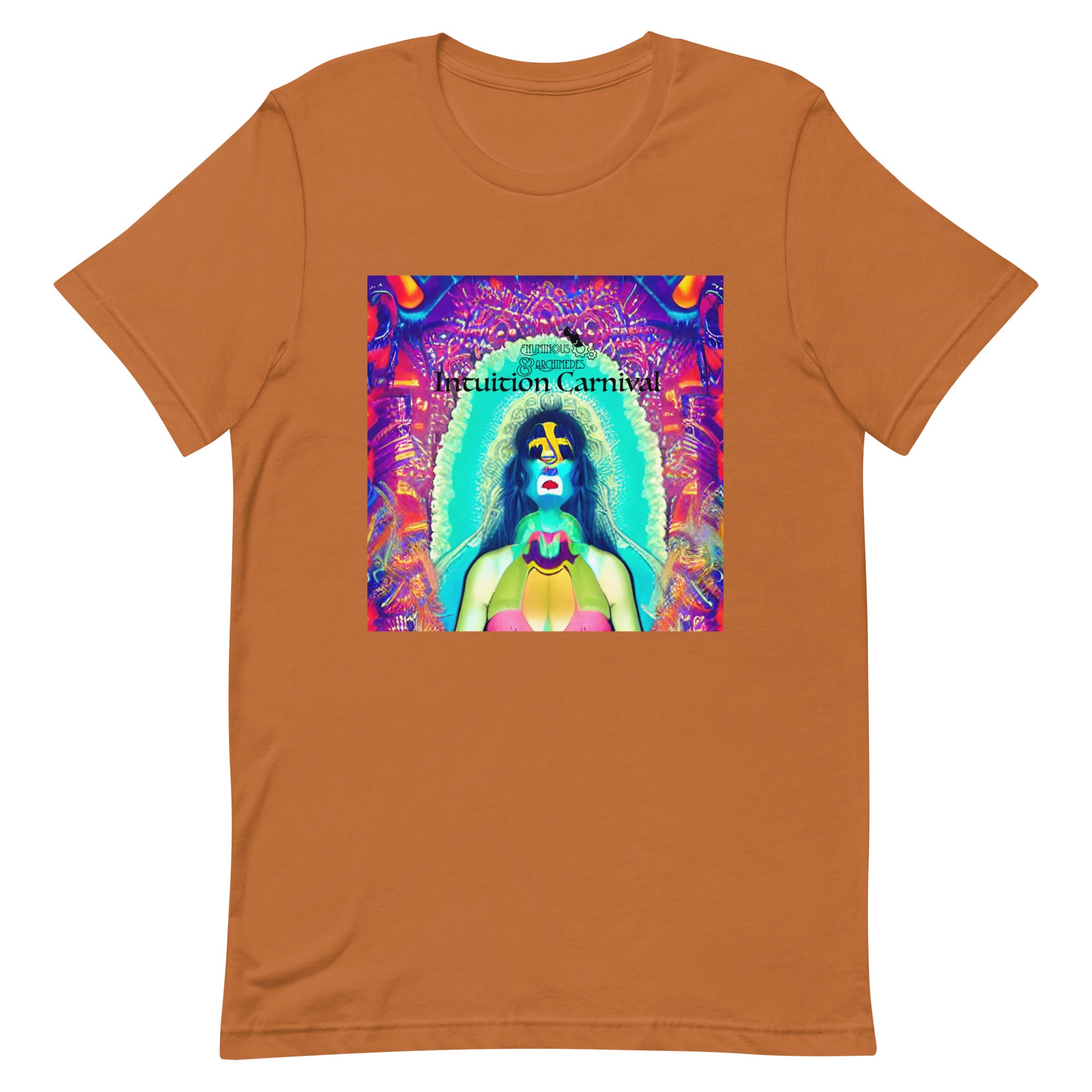 eNuminous & Archimedes - "Intuition Carnival" -  Unisex t-shirt