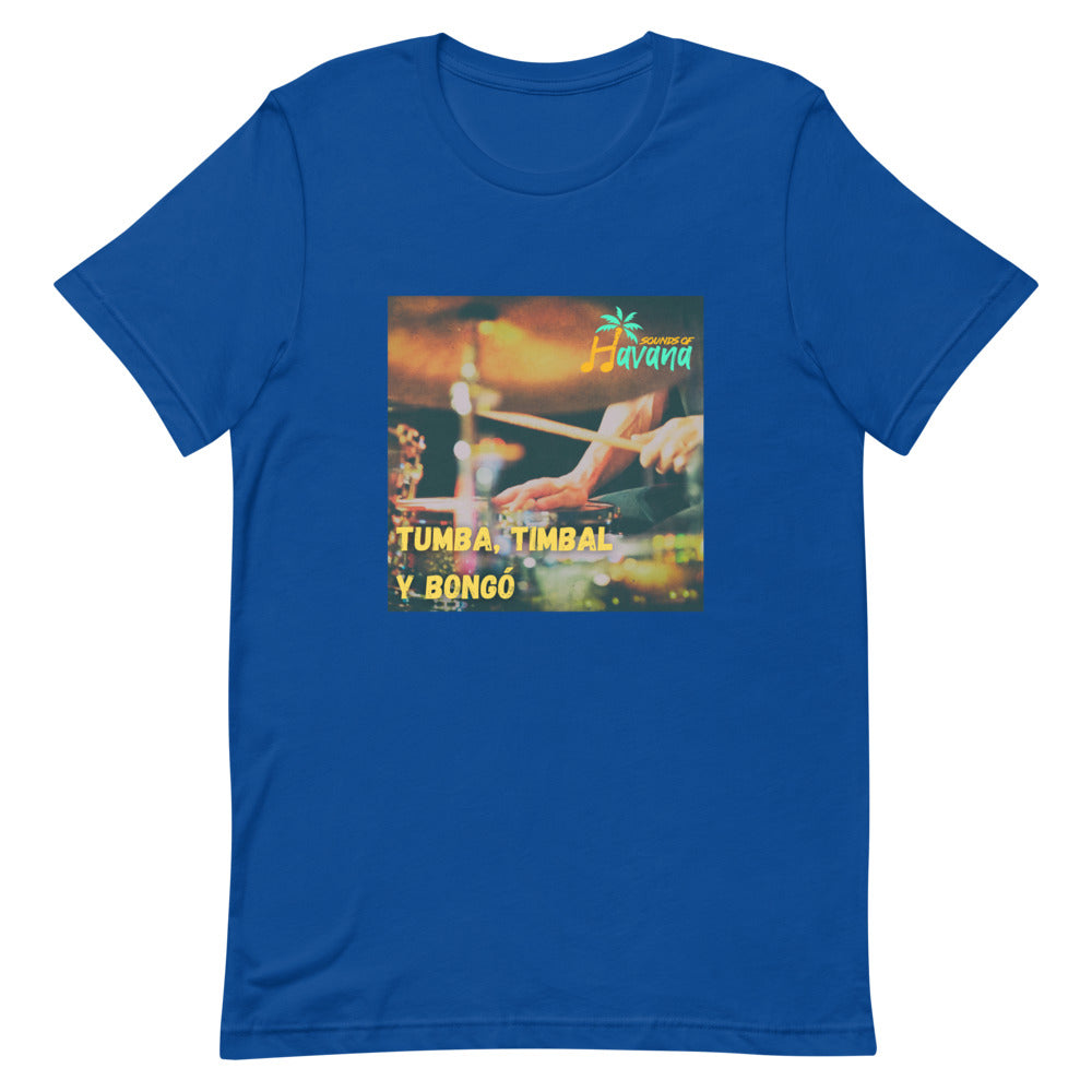 Sounds of Havana - "Tumba, Timbal y Bongo" - Short-Sleeve Unisex T-Shirt