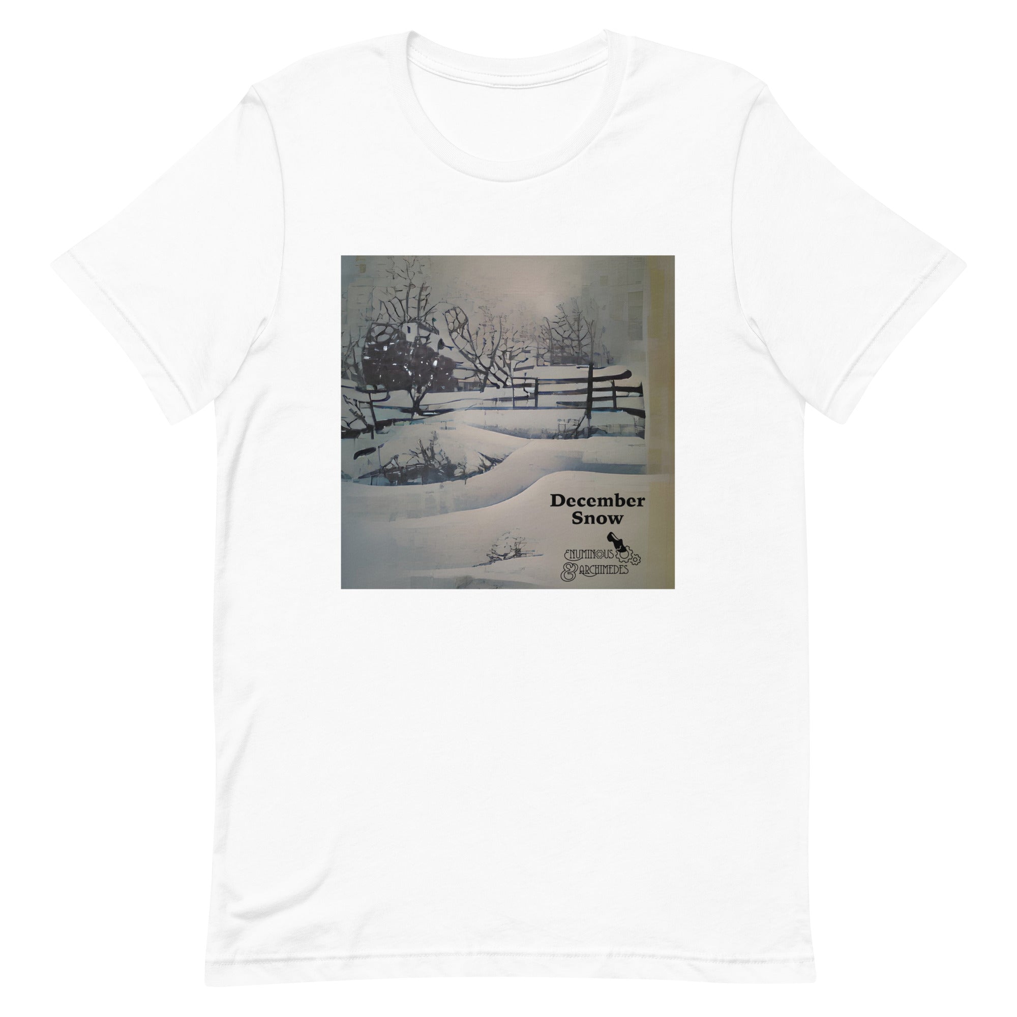 eNuminous & Archimedes - "December Snow" - Unisex t-shirt