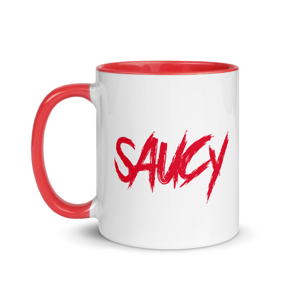 Its64boy - "Saucy" - Mug with Color Inside