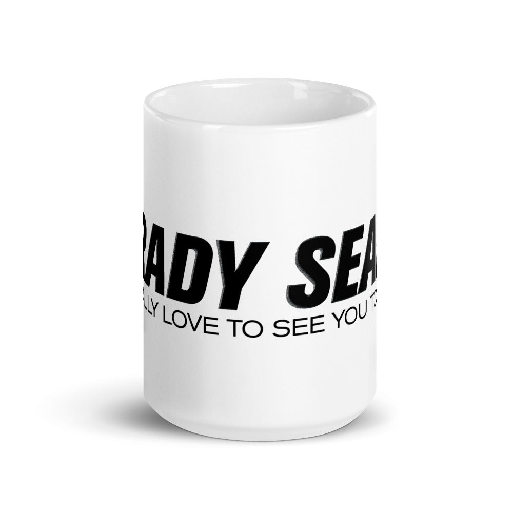 Brady Seals - White glossy mug