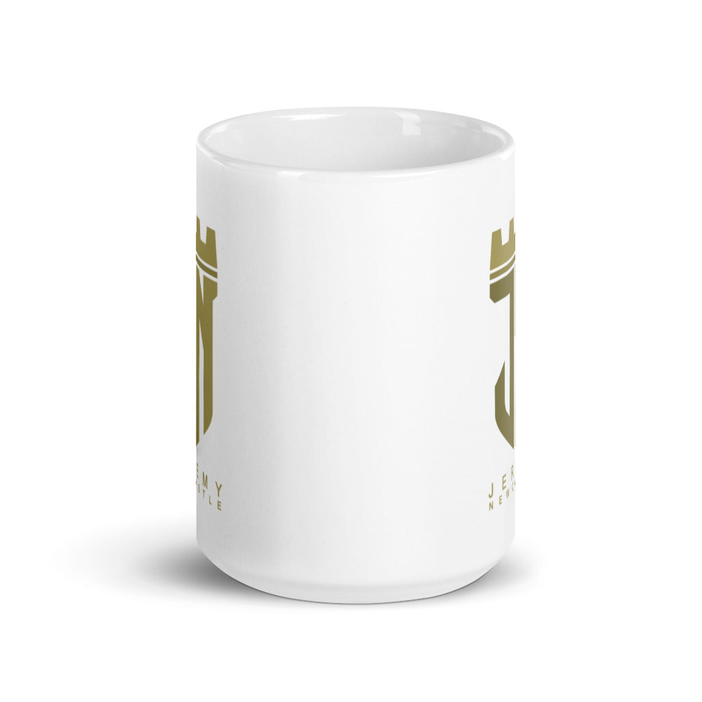 Jeremy Newcastle - White glossy mug
