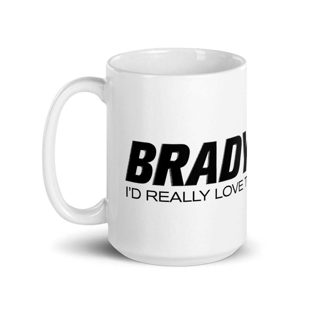 Brady Seals - White glossy mug