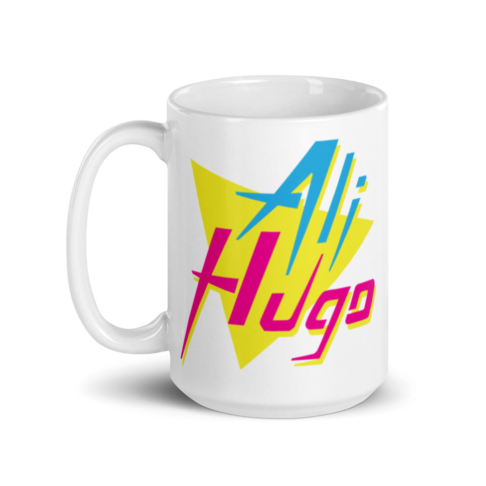Ali Hugo - White glossy mug